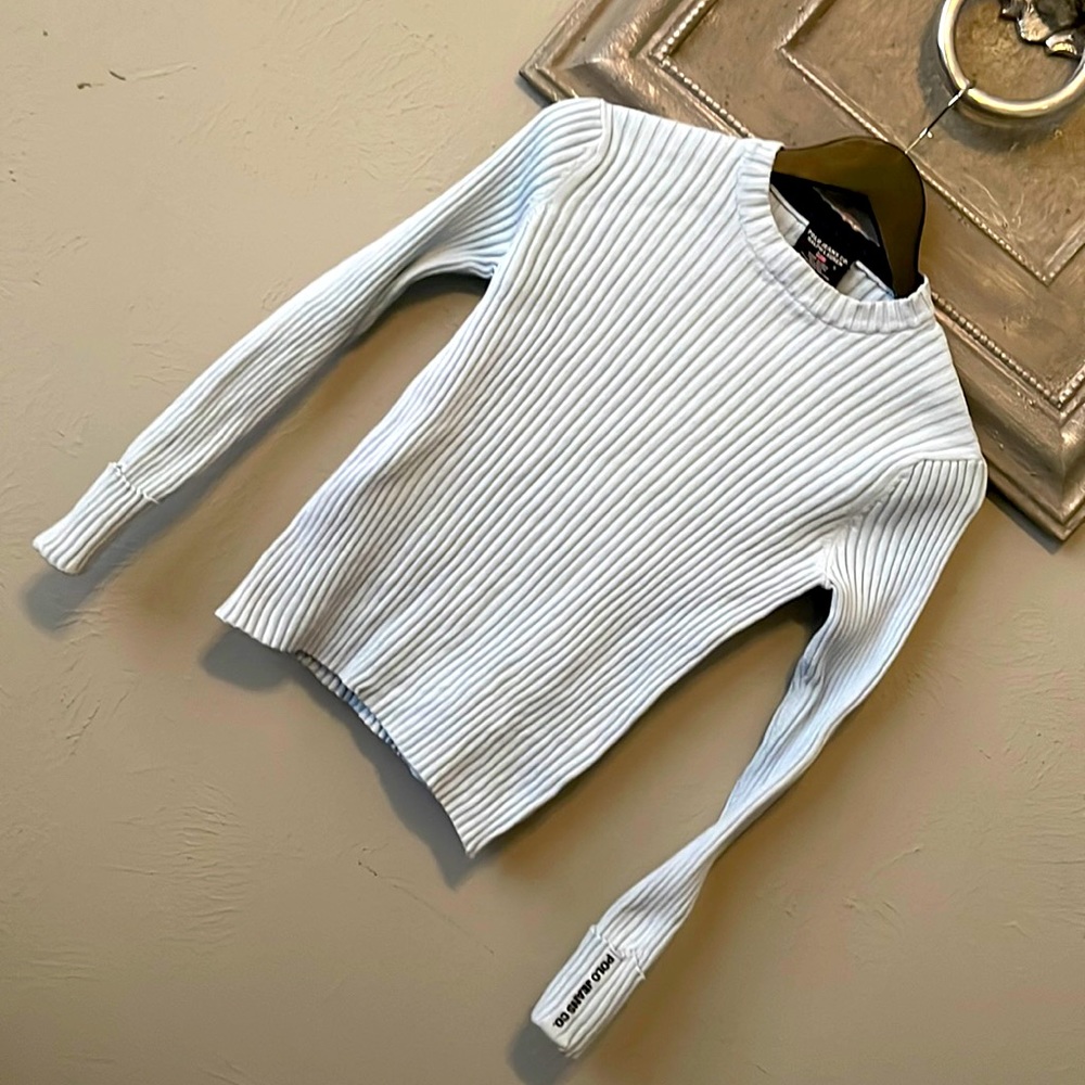 Polo By Ralph Lauren Sweaters | Vintage 90s Polo Jeans Baby blue color